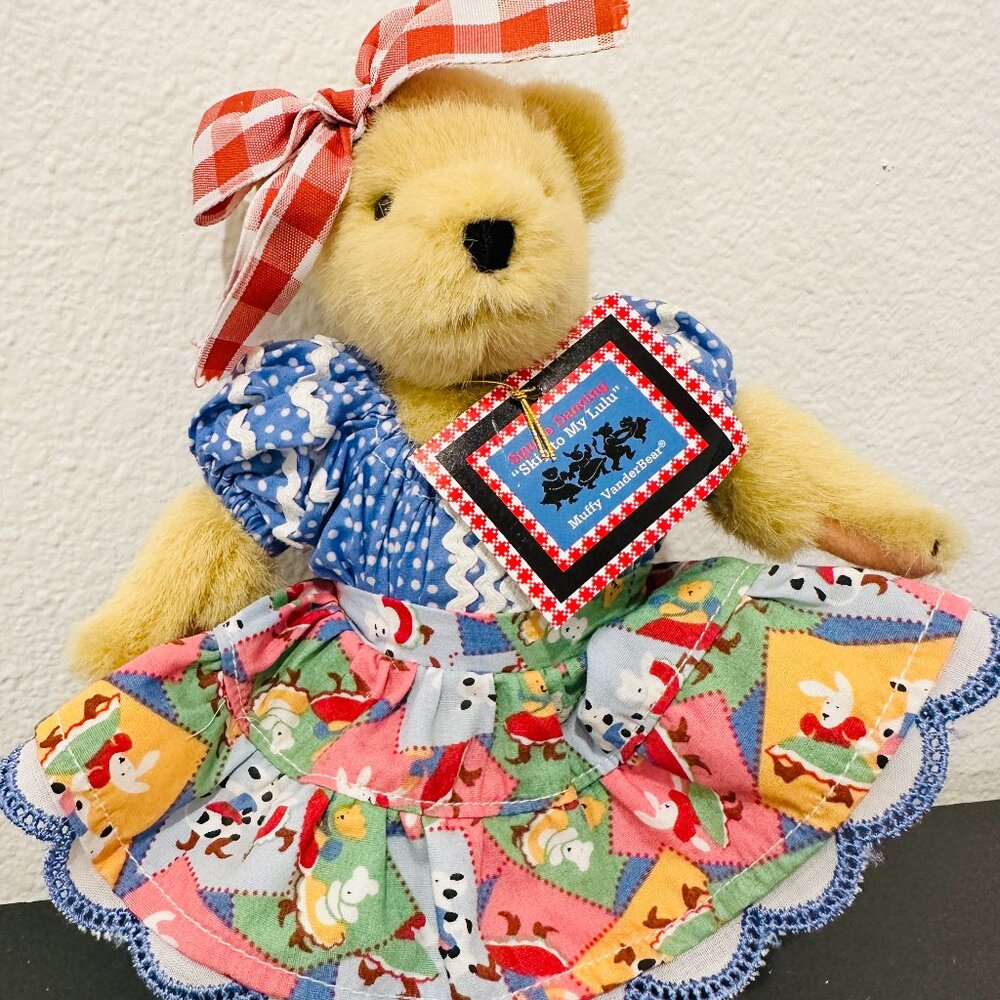 Muffy Vanderbear Skip to my Lulu Square Dancing Vintage 1996